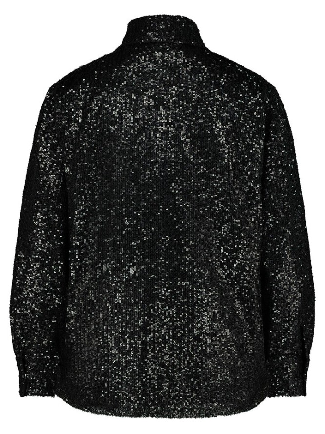 Steve Madden Kurtka koszulowa "Glitter Sweet" w kolorze czarnym rozmiar: XS