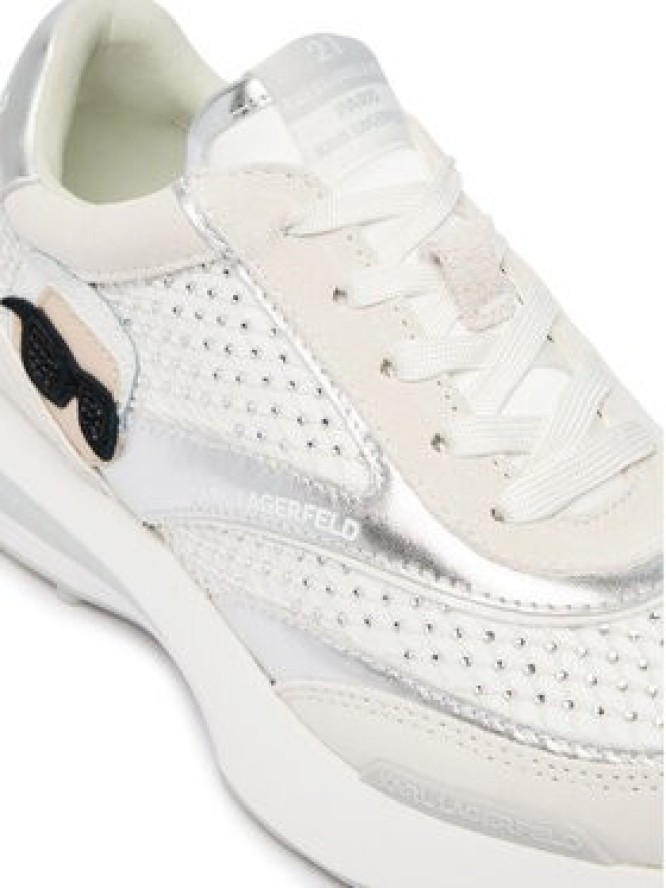 KARL LAGERFELD Sneakersy KL62933N Biały