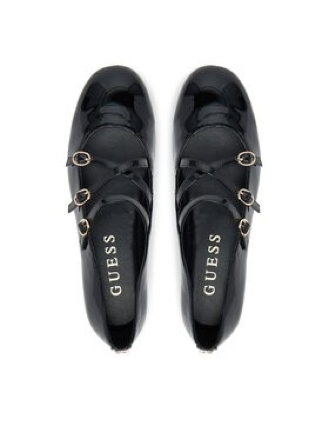 Guess Baleriny FLTKAL PAF02 Czarny