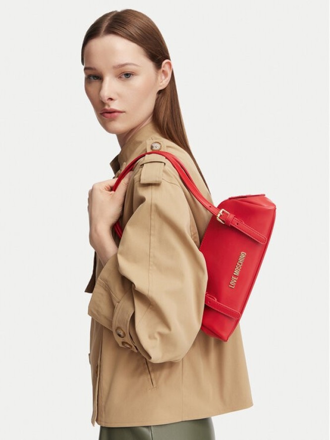 LOVE MOSCHINO Torebka JC4101PP1PLY0500 Czerwony
