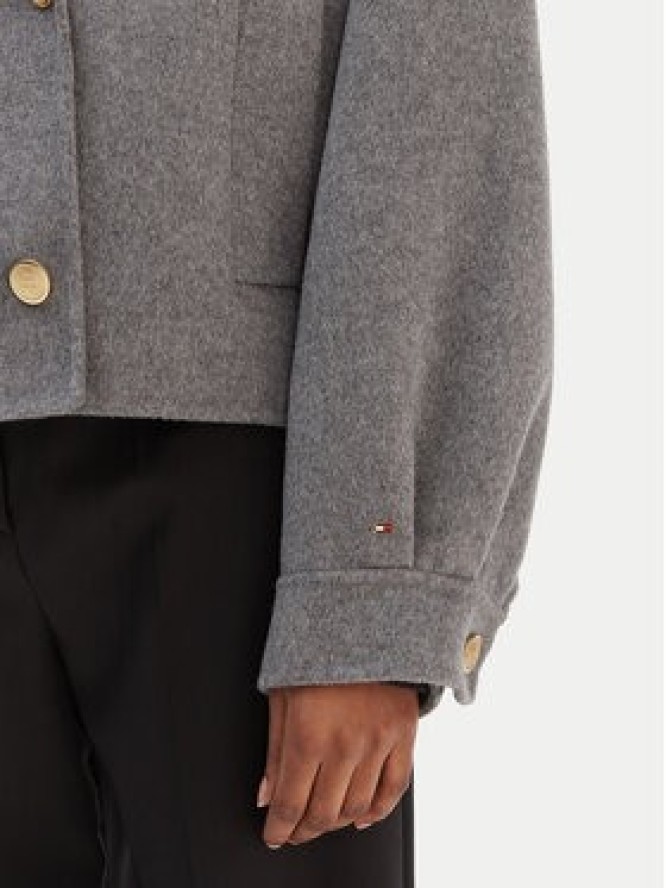 Tommy Hilfiger Kurtka przejściowa WW0WW47759 Szary Relaxed Fit