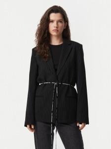 Karl Lagerfeld Jeans Marynarka B3W14004 Czarny Regular Fit