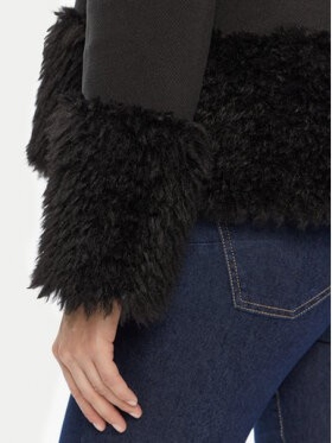 Rinascimento Kurtka przejściowa CFC0125791003 Czarny Regular Fit