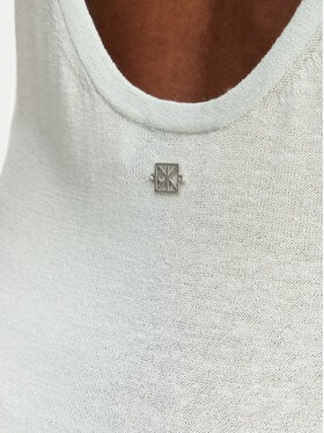 Calvin Klein Jeans Sukienka letnia LV047F303G Zielony jasny Slim Fit