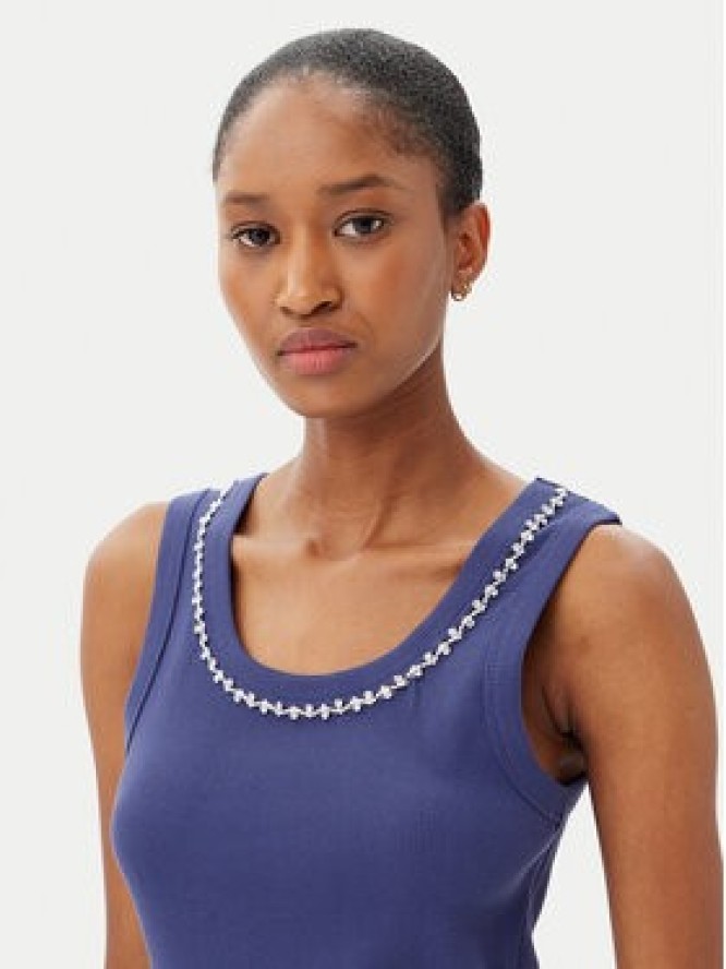 Marella Top Dede 2515941032 Granatowy Regular Fit