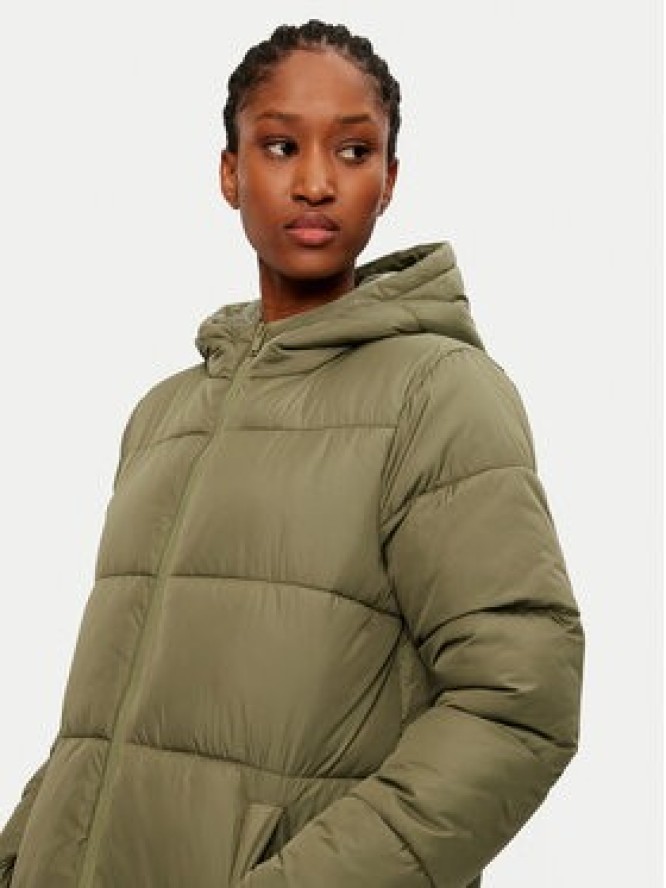 Pieces Kurtka zimowa 17115627 Zielony Regular Fit