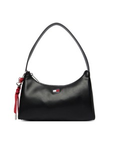 Tommy Jeans Torebka Tjw City Charm Shoulder Bag AW0AW18458 Czarny