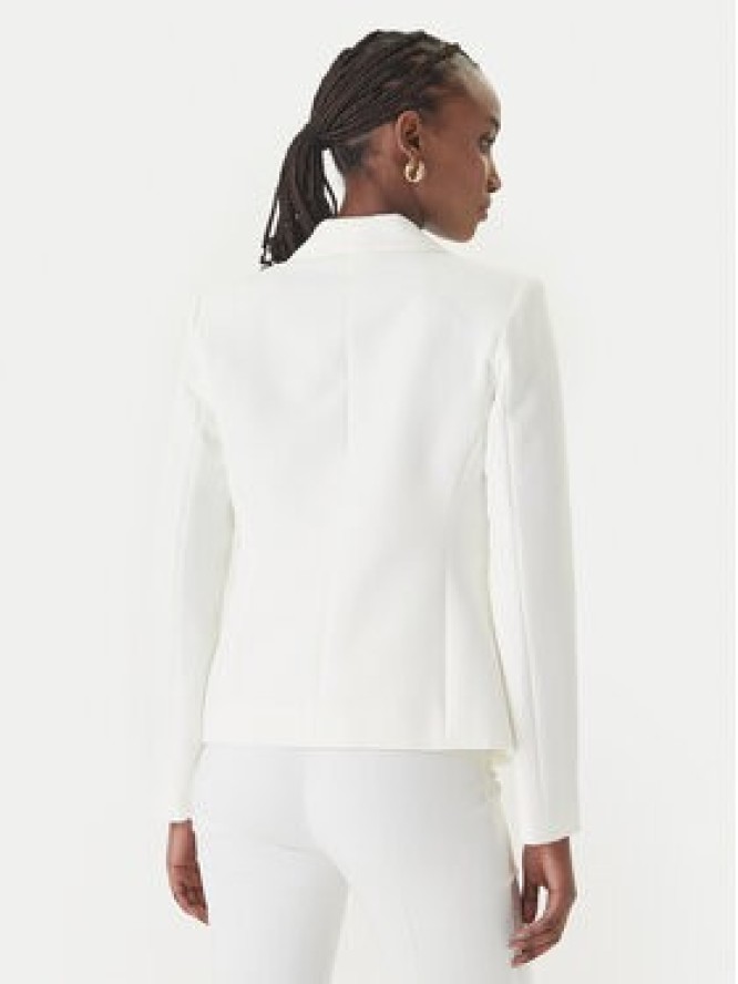 Rinascimento Marynarka CFC0128647003 Biały Regular Fit