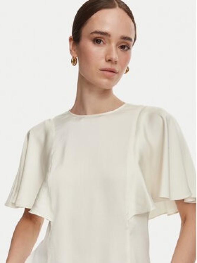 MICHAEL Michael Kors Bluzka MT6411QAYJ Kremowy Regular Fit