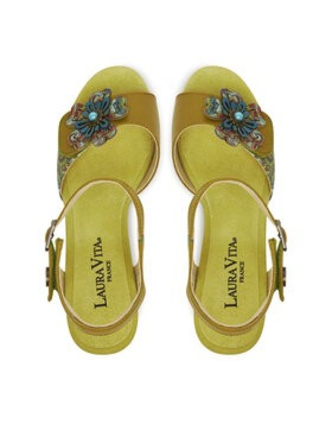 Laura Vita Sandały Hucbio 42 Khaki