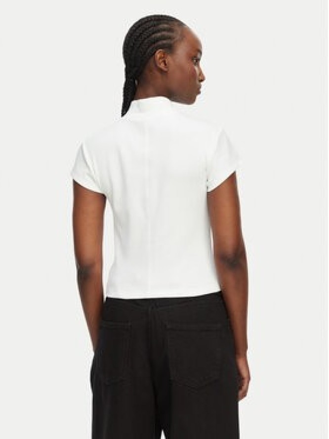 Calvin Klein Jeans T-Shirt LV047G240G Biały Slim Fit