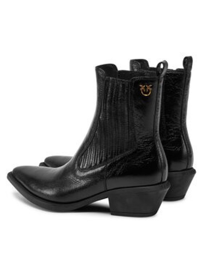 PINKO Kowbojki Tex 14 SD0345P083 Czarny