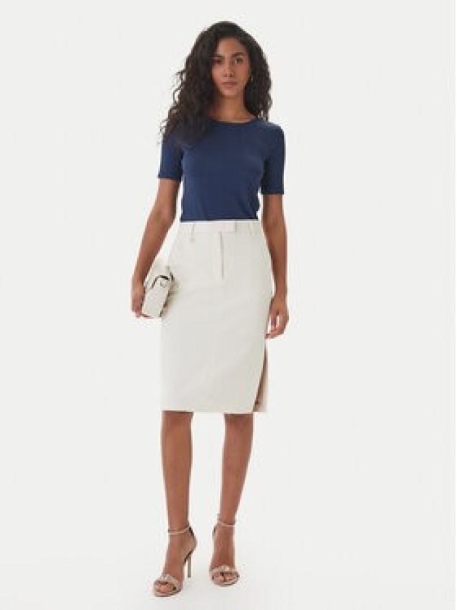 Fracomina T-Shirt FS26ST7008K420Q7 Granatowy Slim Fit