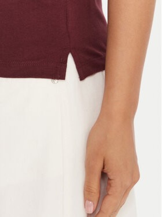 Guess T-Shirt W1YI1B I3Z14 Bordowy Regular Fit