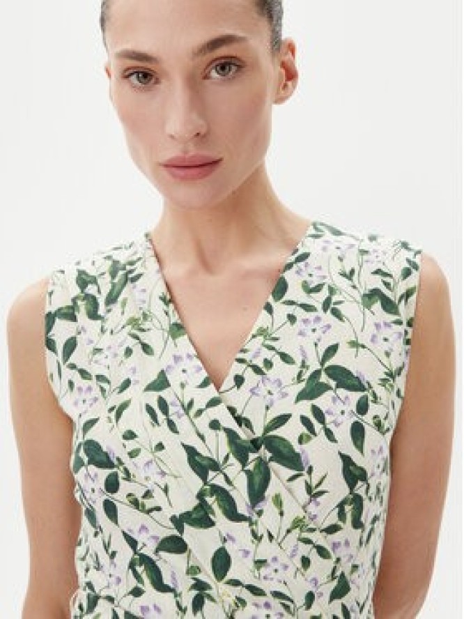 Weekend Max Mara Sukienka letnia Osiris 2515621022650 Zielony Regular Fit