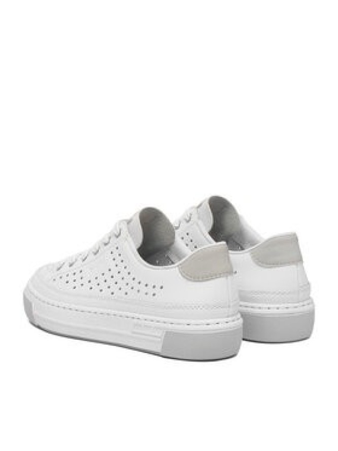Rieker Sneakersy CEO-L8849-80 Biały