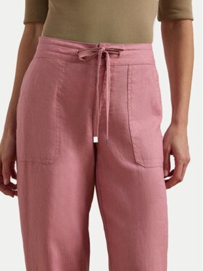 LAUREN RALPH LAUREN Spodnie materiałowe 200735136022 Różowy Regular Fit