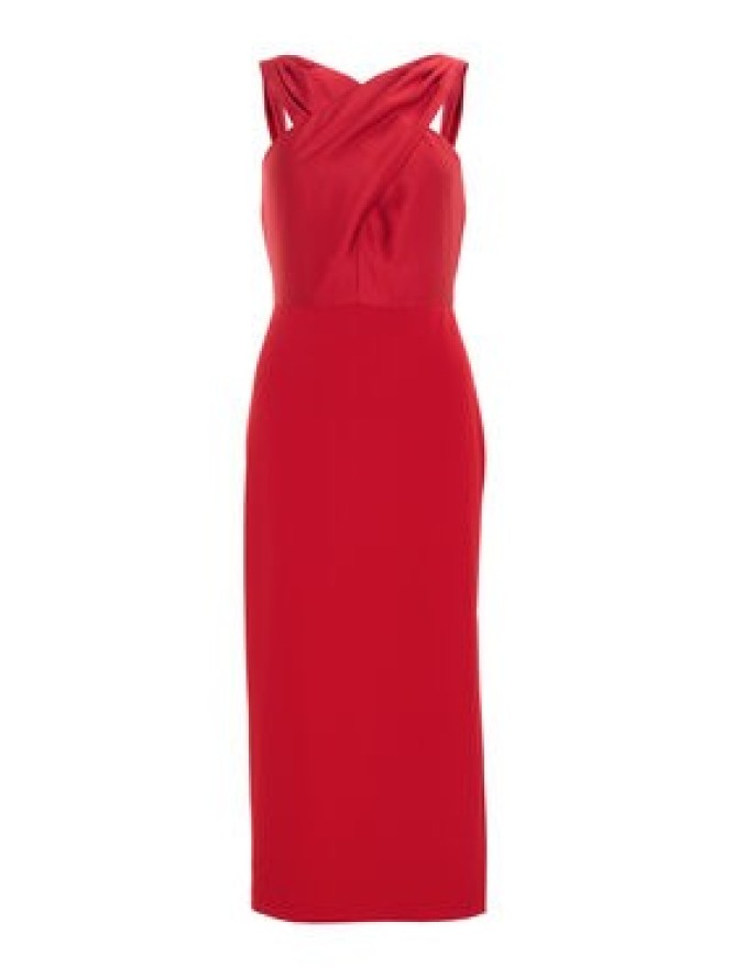 Swing Sukienka wieczorowa 5AI15400 Brązowy Regular Fit