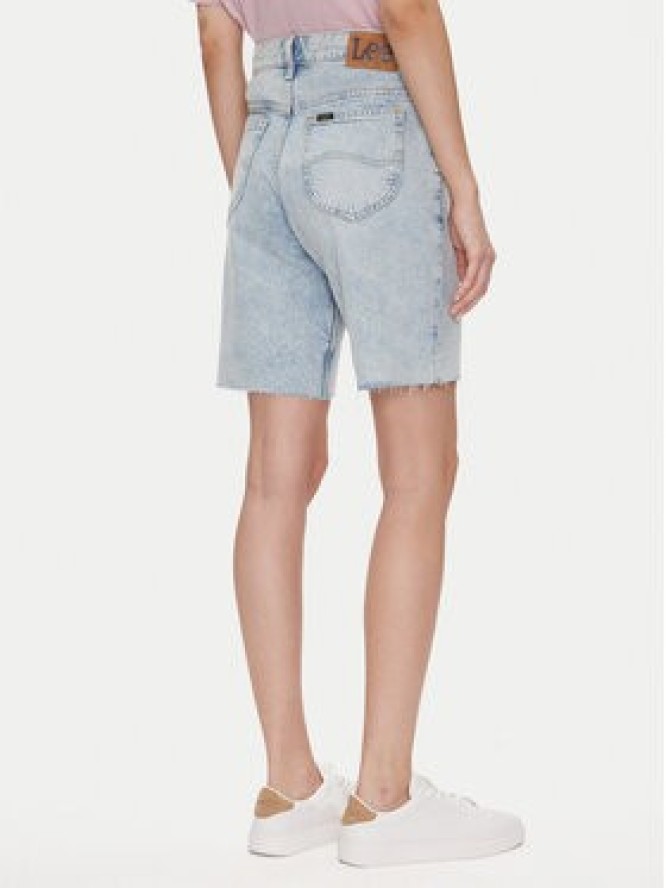 Lee Szorty jeansowe Rider 112363533 Niebieski Loose Fit