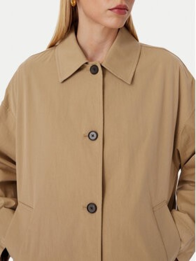 Tommy Hilfiger Trencz WW0WW49842 Beżowy ciemny Regular Fit
