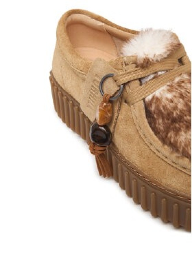Clarks Półbuty Torhill Bee 26327766 Beżowy