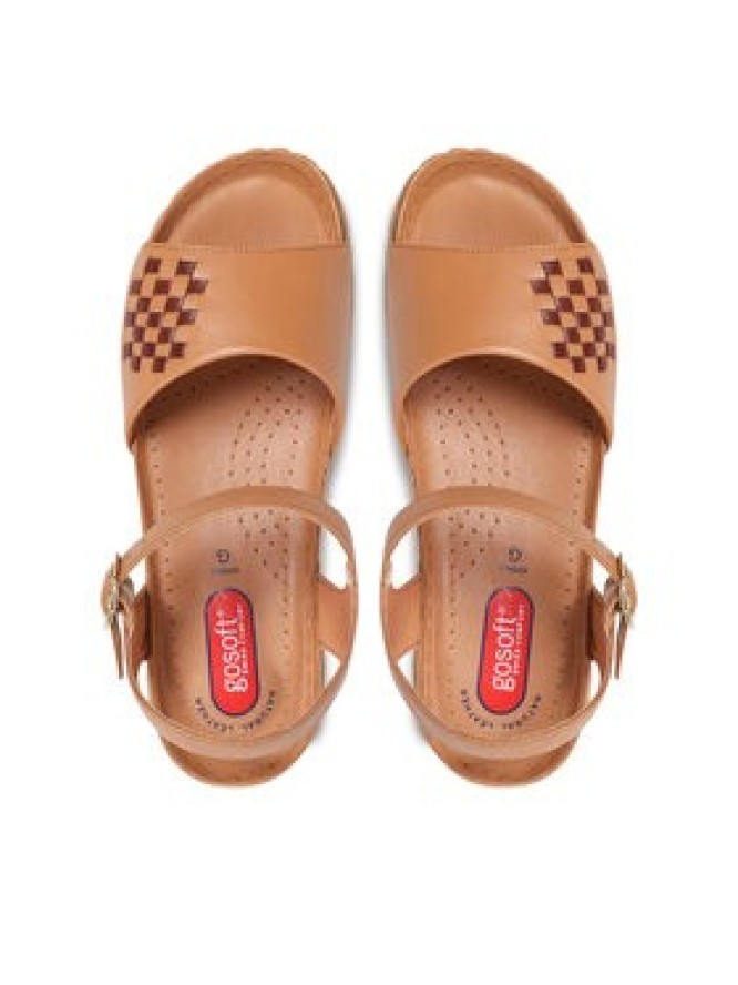 Go Soft Sandały EST-2299-03 Brązowy