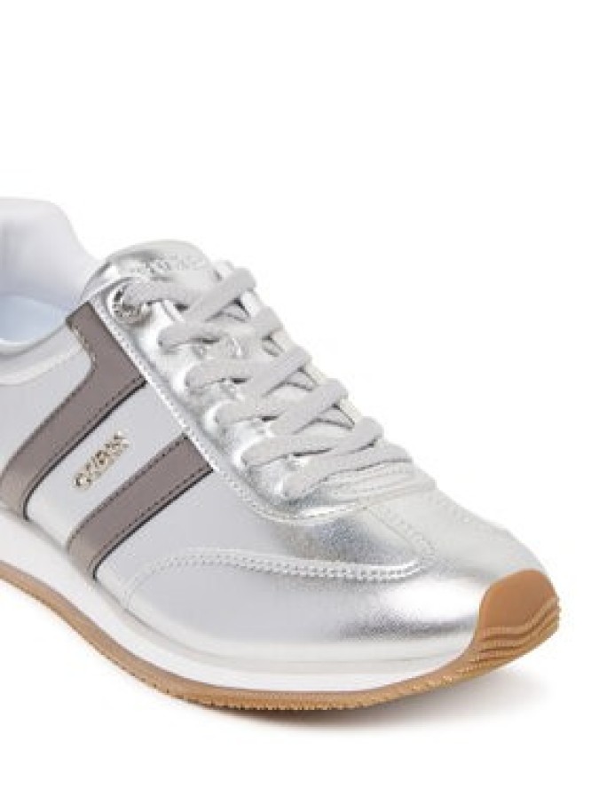 Guess Sneakersy FLTSAP LEM12 Srebrny