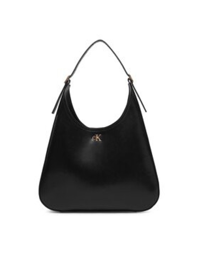 Calvin Klein Torebka Ck Medium Shoulder Bag LV04F3522G Czarny