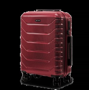 Walizka kabinowa Wings CRAKE 20" WINE RED