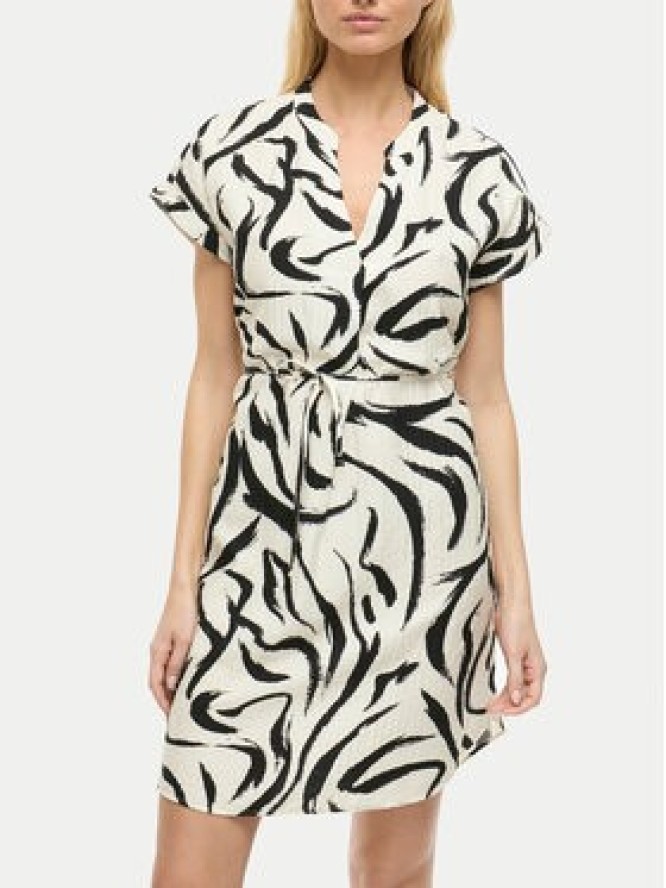 Vila Sukienka codzienna Clo 14101673 Beżowy Regular Fit