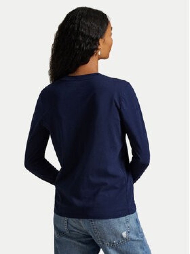 Polo Ralph Lauren Bluzka 211898699002 Granatowy Regular Fit