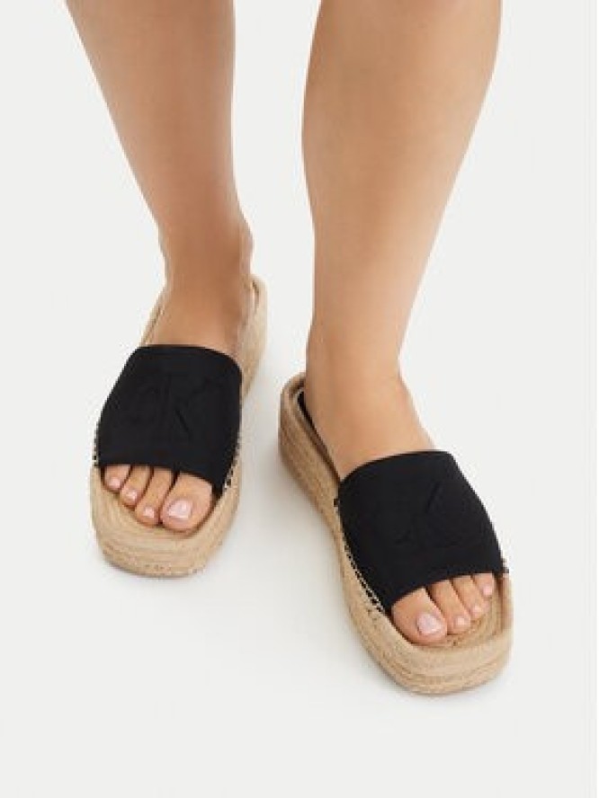 Calvin Klein Espadryle Ebeth HW0HW02894 Czarny