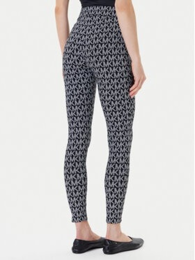 MICHAEL Michael Kors Legginsy MT530WN63M Czarny Slim Fit
