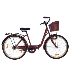 DHS Maccina Avenue stadsfiets - 26 inch, kastanjebruin