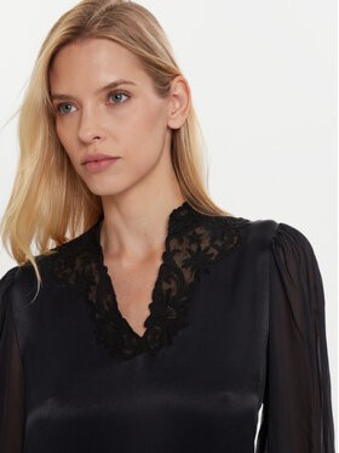 TWINSET Bluzka 252TT2243 Czarny Regular Fit