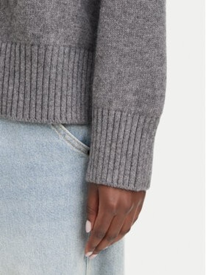 Guess Jeans Sweter W6BR09 Z1252 Szary Relaxed Fit