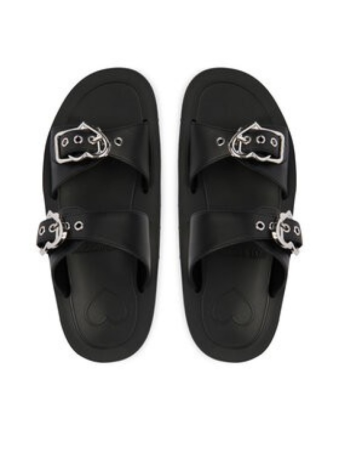 LOVE MOSCHINO Klapki JA28274I0OIA0000 Czarny