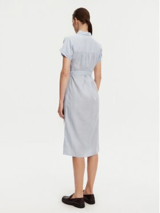 Tommy Hilfiger Sukienka koszulowa Ess WW0WW44653 Błękitny Regular Fit