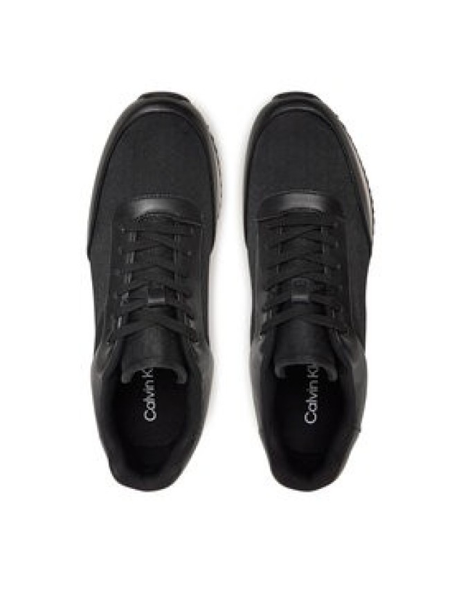 Calvin Klein Sneakersy Runner Lace Up - Jacq HW0HW02413 Czarny