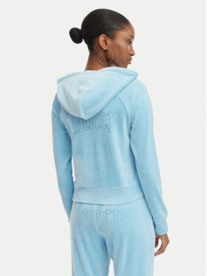 Juicy Couture Bluza Madison JCWAS126326 Błękitny Slim Fit