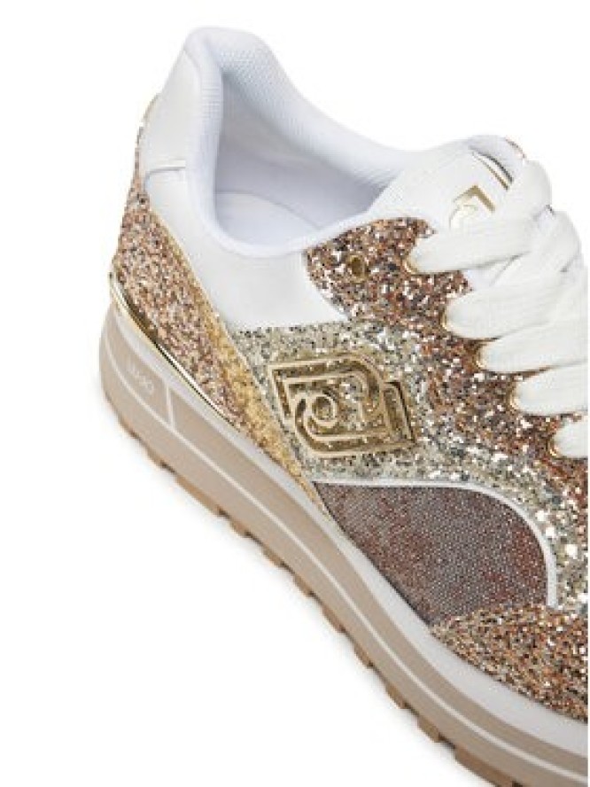 Liu Jo Sneakersy Maxi Wonder BA5015 TX007 Złoty