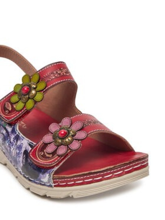 Laura Vita Sandały Dorry 16 Czerwony