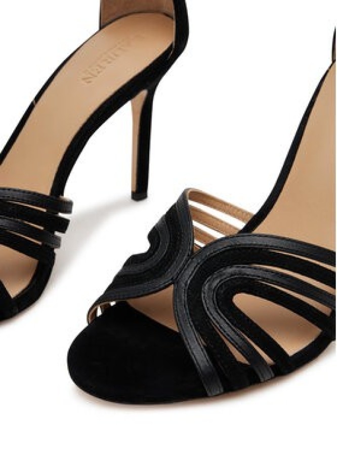 LAUREN RALPH LAUREN Sandały Allie 802966856003 Czarny