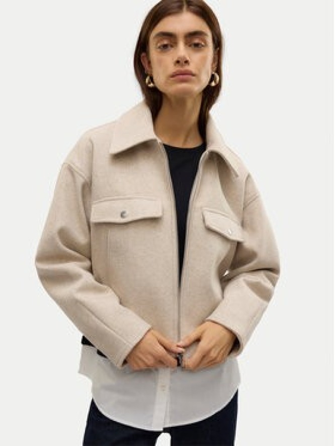 Vero Moda Kurtka przejściowa Fortune 10321977 Beżowy Regular Fit