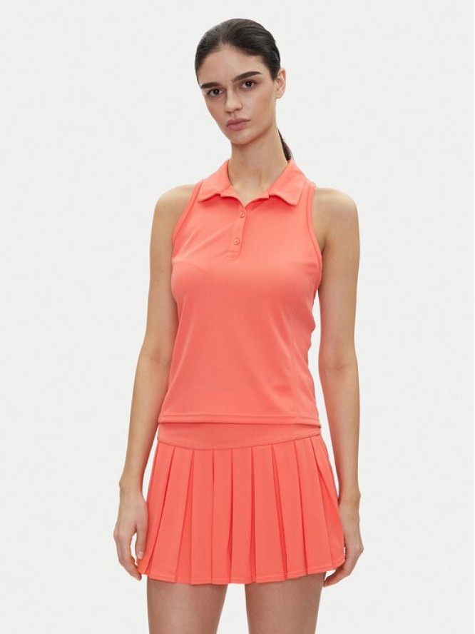 DKNY Sport Polo DP5T1185 Koralowy Regular Fit