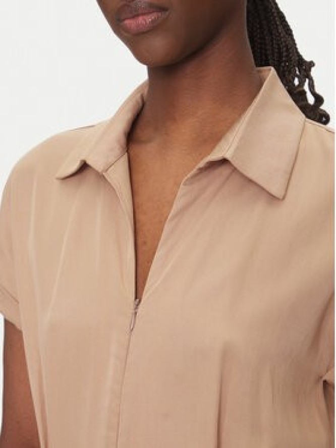 ACCESS FASHION Kombinezon 53-5511-128 Beżowy Regular Fit