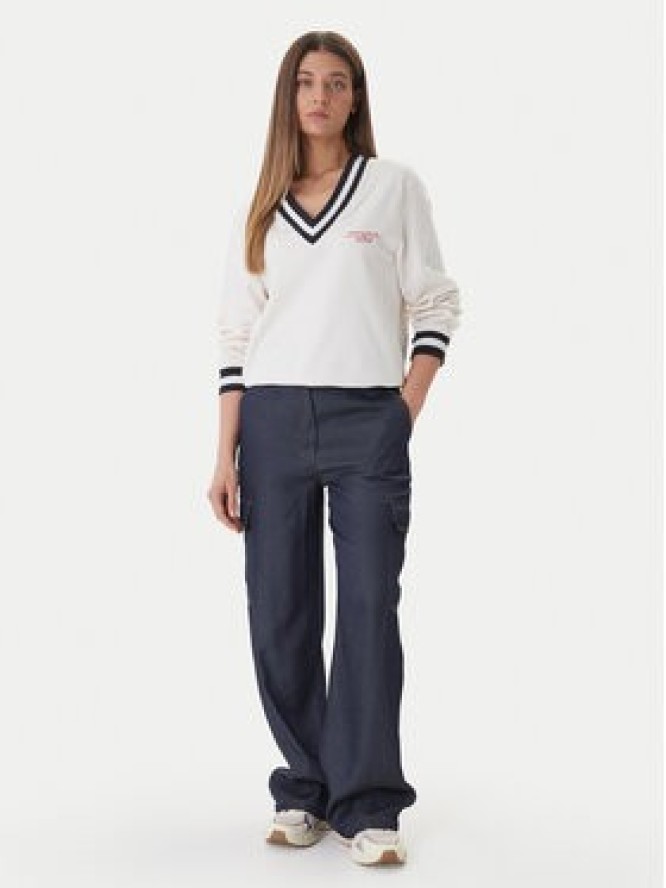 Guess Bluza GUESS x NORTH SAILS W6GQ11 K3480 Écru Regular Fit