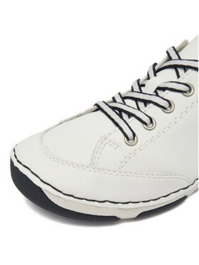 Rieker Półbuty 55901-80 Biały