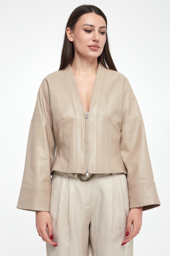 Kurtka damska skórzana Daily MARELLA