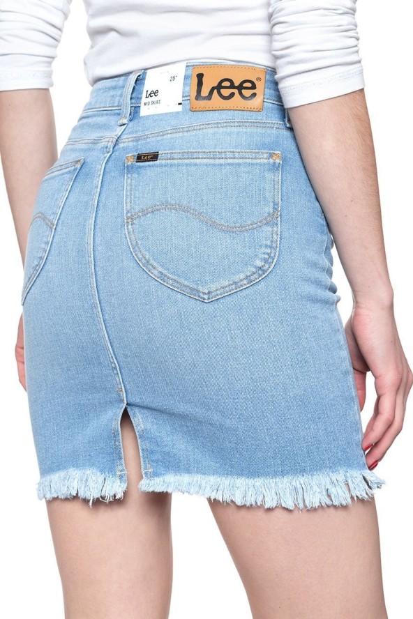 SPÓDNICA JEANSOWA LEE MID SKIRT FLIGHT L38JROKR 112108239